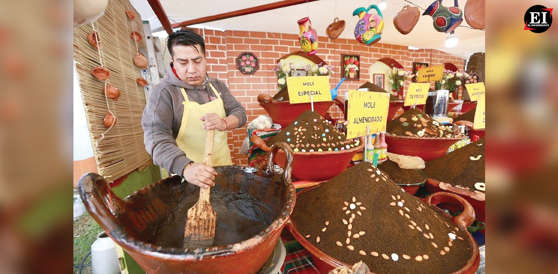 Todo listo para la Feria Nacional del Mole en la alcaldía Milpa Alta