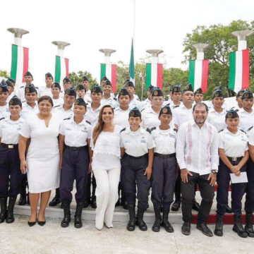 Mara Lezama encabeza ceremonia del aniversario de la Gesta Heroica de los Niños Héroes