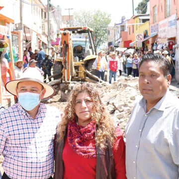 Con mejores vialidades, Manuel Vilchis le cumple a la gente