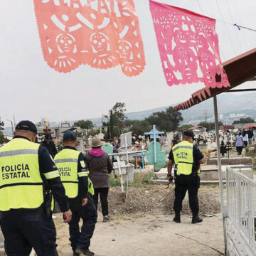 En marcha Operativo de “Día de Muertos” a fin de garantizar la tranquilidad de las y los mexiquenses