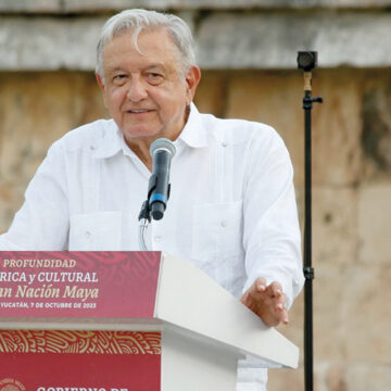 Gobierno de México realza grandeza de cultura maya y procura bienestar de comunidades: AMLO