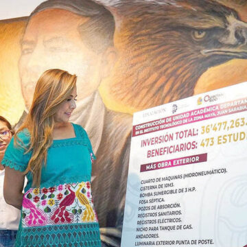 Mara Lezama realiza histórica inversión en el Instituto Tecnológico de la Zona Maya