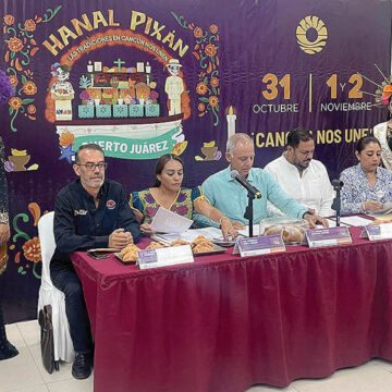 Presentan actividades del Hanal Pixán 2023 en Cancún