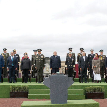 Presidente conmemora Bicentenario del Heroico Colegio Militar en Veracruz