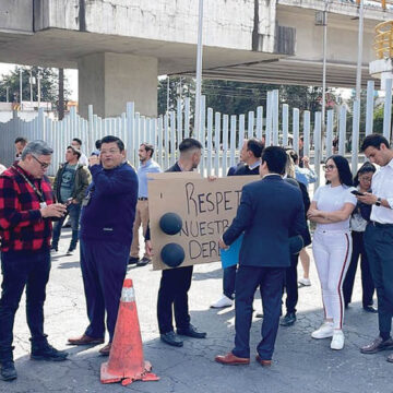 Protestan trabajadores del Poder Judicial de la Federación contra ley para extinguir fideicomisos