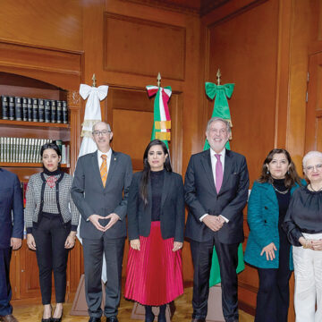 Intercambian ideas Rector de la UAEMéx y titular de la SEDECO