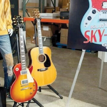 Subastan guitarras de Eric Clapton y Kurt Cobain para recaudar fondos a lucha por la salud mental