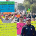 Transportistas protestan contra el reemplazo de rutas concesionadas en CDMX