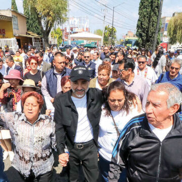 Vecinos de Metepec piden la reelección del presidente municipal Fernando Flores Fernández