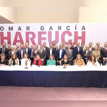 García Harfuch recibe respaldo de desarrolladores inmobiliarios de la capital