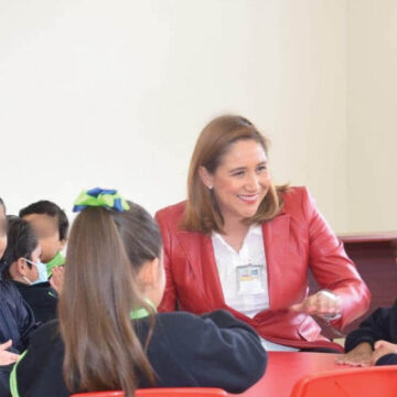 Lleva a cabo Ana Muñiz el programa “Escuela Segura” en San Mateo Atenco