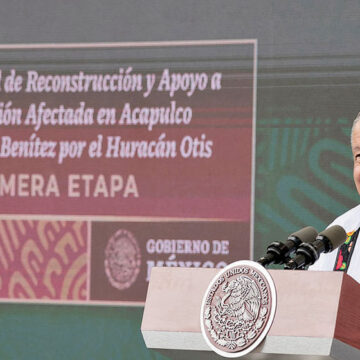 Anuncia López Obrador que viene una etapa nueva y mejor para Acapulco