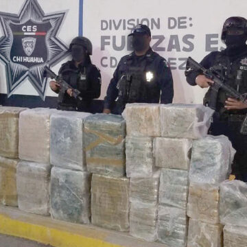 Crecen decomisos de droga en Chihuahua este 2023