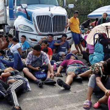 Detienen a 246 migrantes en redadas en Ciudad de México