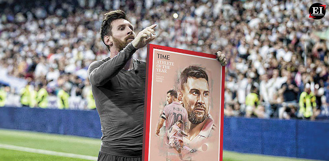 Messi es nombrado “deportista del año” por la revista Time