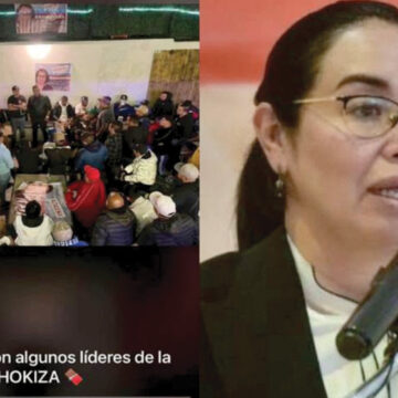 Grupo criminal distribuye propaganda de diputada Azucena Cisneros en Ecatepec