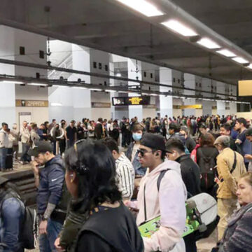 Líneas 1 y 12 saturadas del Metro, lentas y con retrasos este martes 9 de enero