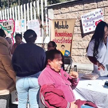 Realizan Jornada de Salud del 8 al 12 de enero en Texcaltitlán