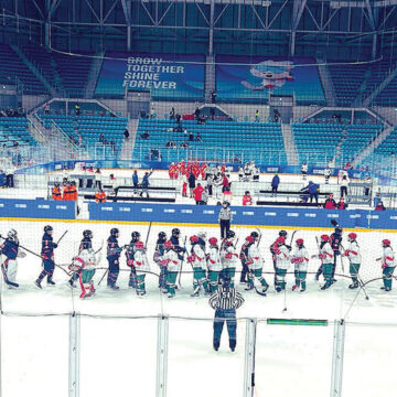 Selección Femenil Mexicana de Hockey sobre hielo cayó ante Italia en Gangwon 2024