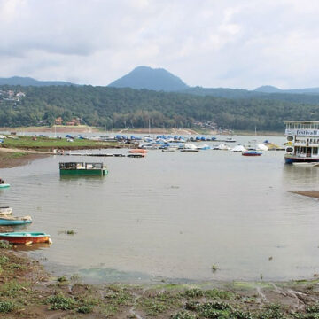 Se seca el Lago de Valle de Bravo