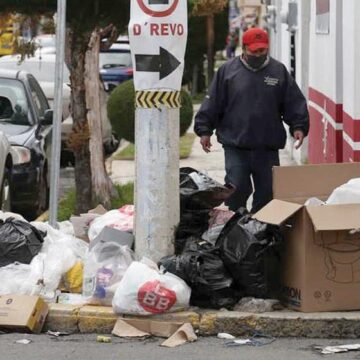 Continúa el problema de la basura en Pachuca