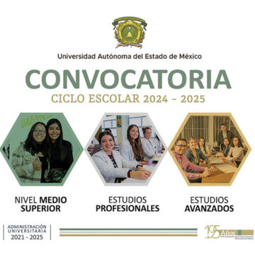 Convocatoria de ingreso a la UAEMéx 2024-2025