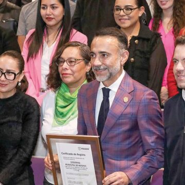 Metepec recibe certificación en Igualdad Laboral y No Discriminación