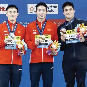 Osmar Olvera gana bronce en trampolín de 3 metros en el Campeonato Mundial