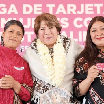 Lleva Delfina Gómez apoyos a San Felipe del Progreso