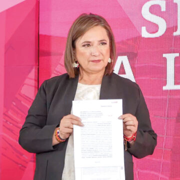 Presenta Xóchitl Gálvez denuncia contra los hijos de Andrés Manuel López Obrador