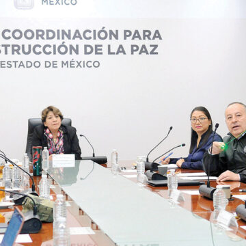 Las acciones de la Mesa de Coordinación para la Construcción de la Paz garantizan la seguridad y la tranquilidad en Edoméx