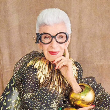 Fallece a los 102 años Iris Apfel, modelo e ícono de la moda