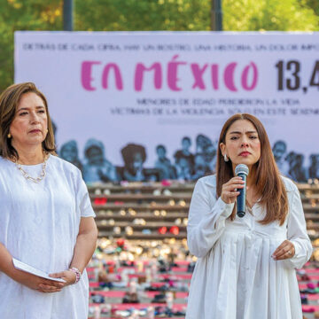 Xóchitl Gálvez se une a lucha por las niñas y niños víctimas de violencia en México