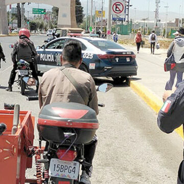 Implementan Operativo Pegaso en Zinacantepec para inhibir la delincuencia a bordo de motocicletas