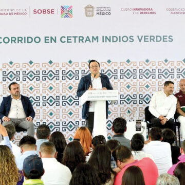 Autoridades de la CDMX y del Gobierno del Edoméx recorren el CETRAM de Indios Verdes