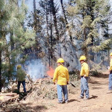 Controlado el incendio en San Pedro Tejalpa