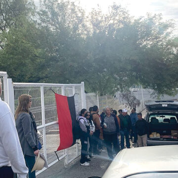 Escala protesta de docentes de prepas estatales en Zacatecas