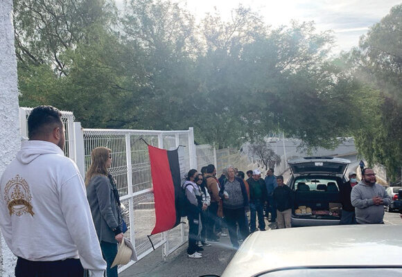 Escala protesta de docentes de prepas estatales en Zacatecas