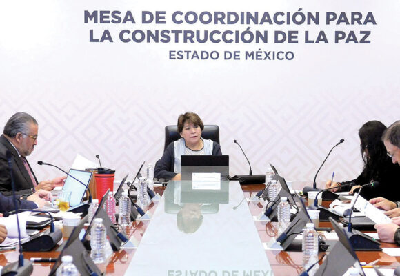 Delfina Gómez encabeza Mesa de Coordinación para la Construcción de la Paz; analizan avances
