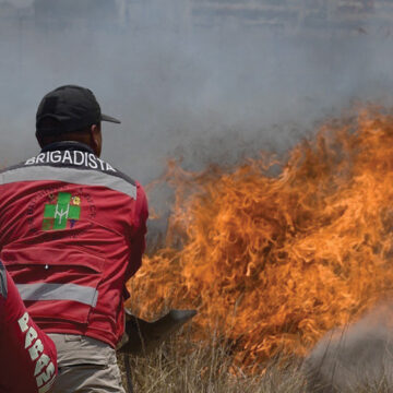 Protección Civil y Probosque del Edoméx realizan capacitaciones para combatir incendios forestales