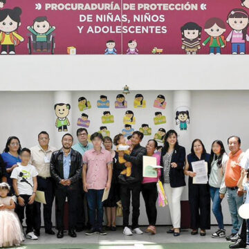 DIFEM concretó la formación de siete familias de corazón