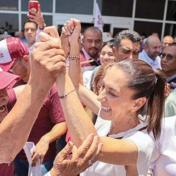 Sheinbaum se siente ganadora sin haber pasado la votación