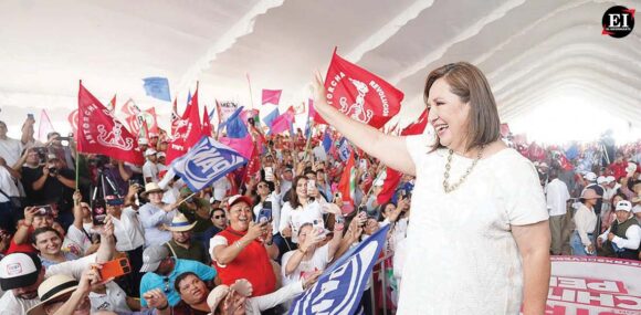 Xóchitl Gálvez acepta que el INE fiscalice marcha de Marea Rosa