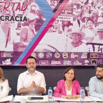 Organizaciones del Edoméx se suman a la marcha nacional “Defendamos la República”