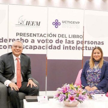 Presenta IEEM libro sobre el derecho a voto de las personas con discapacidad intelectual