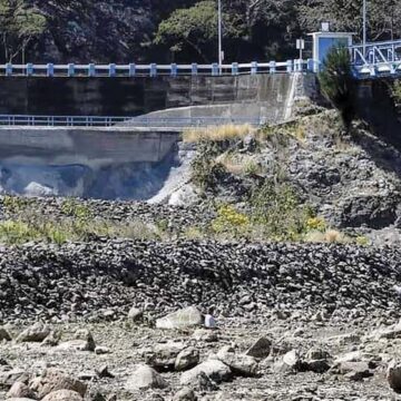 Crece la crisis del sistema Cutzamala; la presa solo tiene 30% de llenado de agua