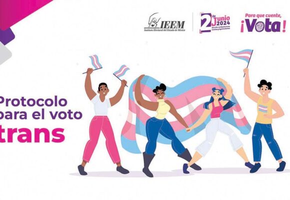 Fomenta IEEM la inclusión en el ejercicio del voto con protocolo trans en la elección 2024