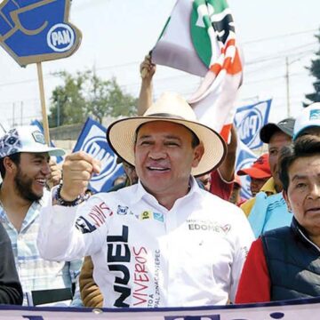 Manuel Vilchis va por la renovación educativa en San Pedro Tejalpa