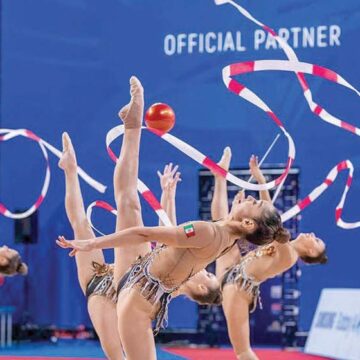 Equipo de Gimnasia Rítmica es plata en el World Challenge Cup de Portimâo