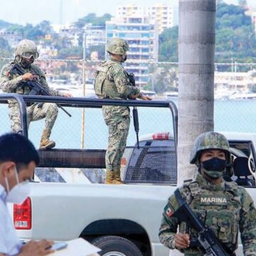 Despliegan imponente operativo de seguridad en Acapulco por la violencia